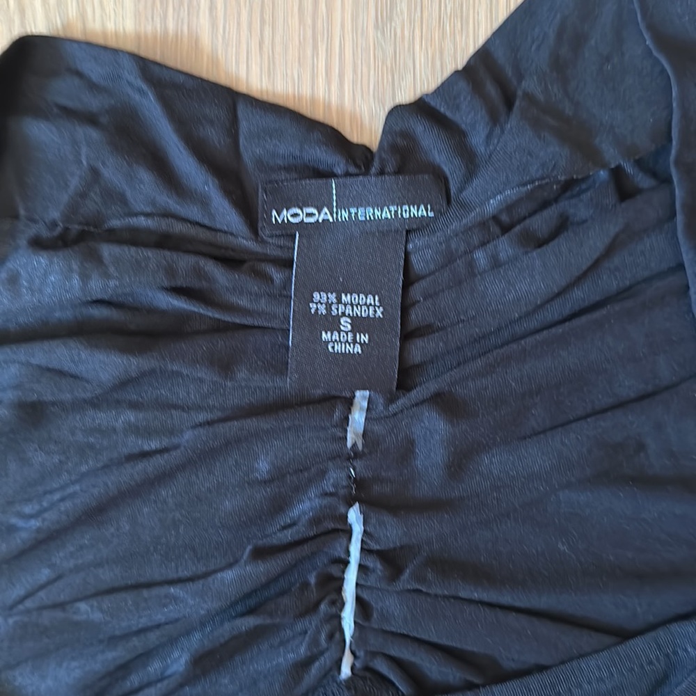 Victoria’s Secret/mods women’s small triangle top, black - Picture 4 of 6